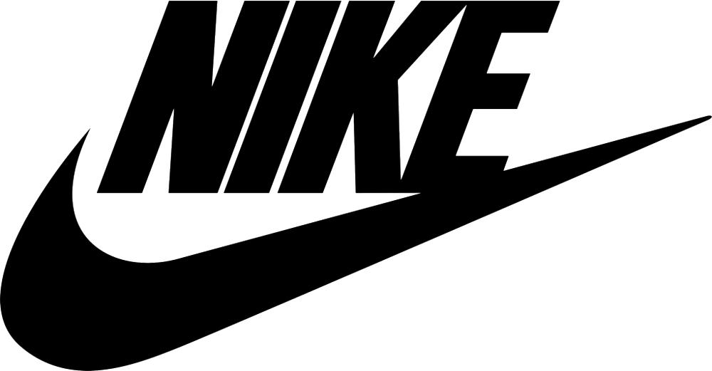 The logo of Nike, one of Lisa McCarthy's featured clients